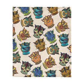 How to Train Your Dragon Dragon Badges Silk Touch Throw Blanket 40x50 inches