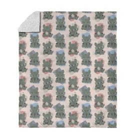 How to Train Your Dragon Many Emotions Silk Touch Sherpa Throw Blanket 50x60 inches